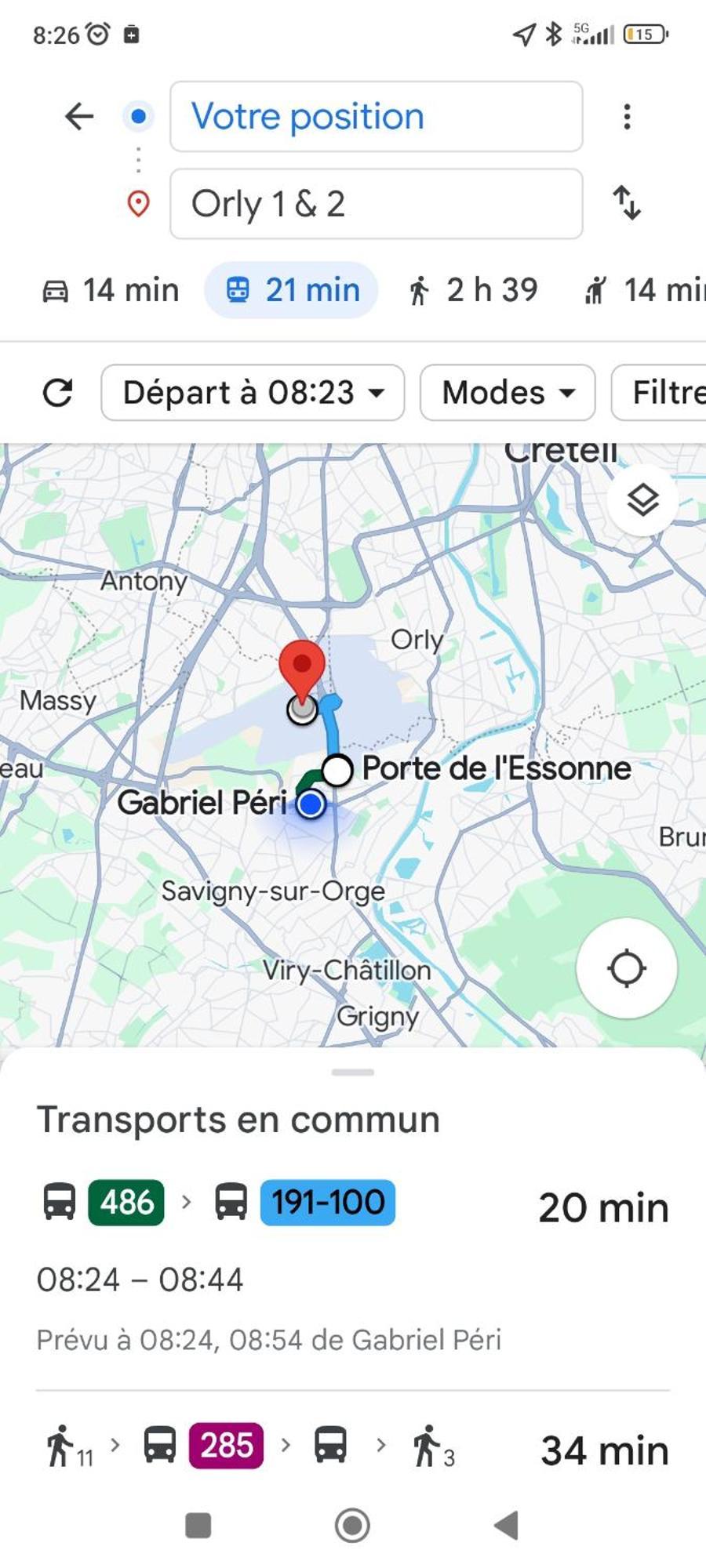 Privatunterkunft Proche Aeroport D'orly & Au Pied Des Transports